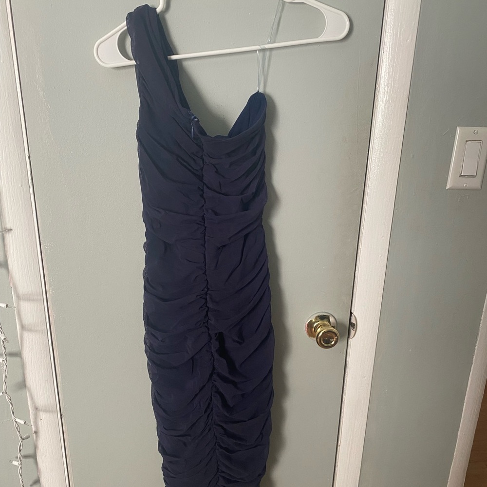 NOOKIE Inspire one shoulder midi dress